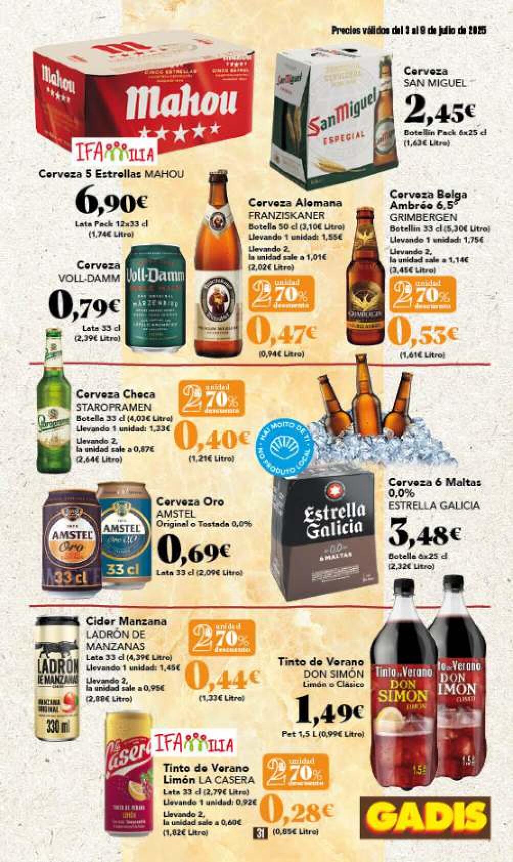 Ofertas semanales Gadis. Página 31