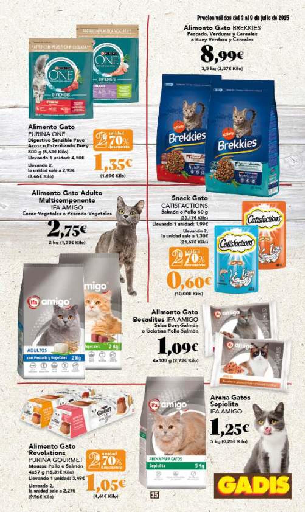 Ofertas semanales Gadis. Página 35