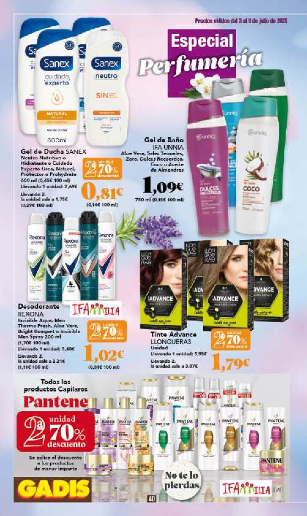 Ofertas semanales Gadis. Página 40