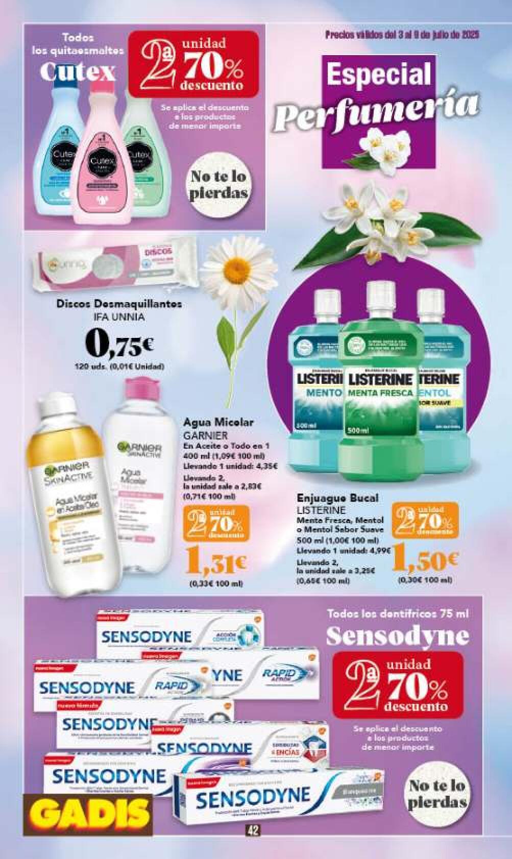 Ofertas semanales Gadis. Página 42