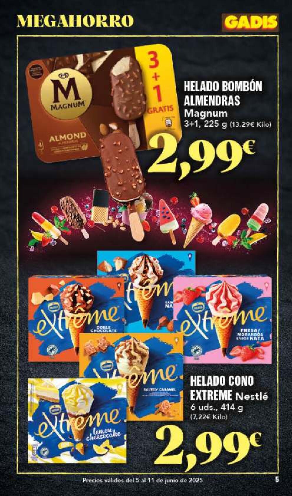 Ofertas semanales Gadis. Página 05