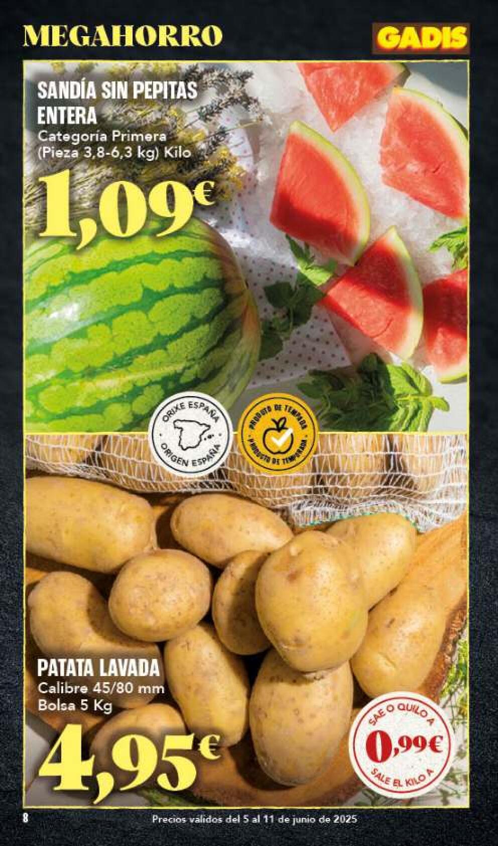 Ofertas semanales Gadis. Página 08