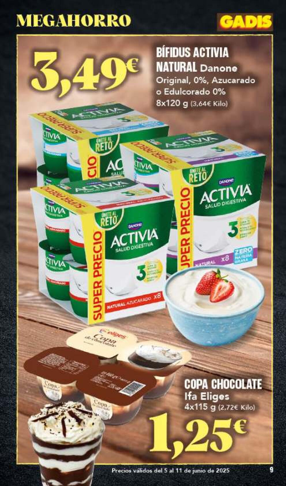 Ofertas semanales Gadis. Página 09