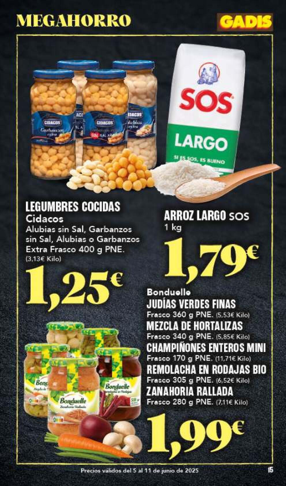 Ofertas semanales Gadis. Página 15
