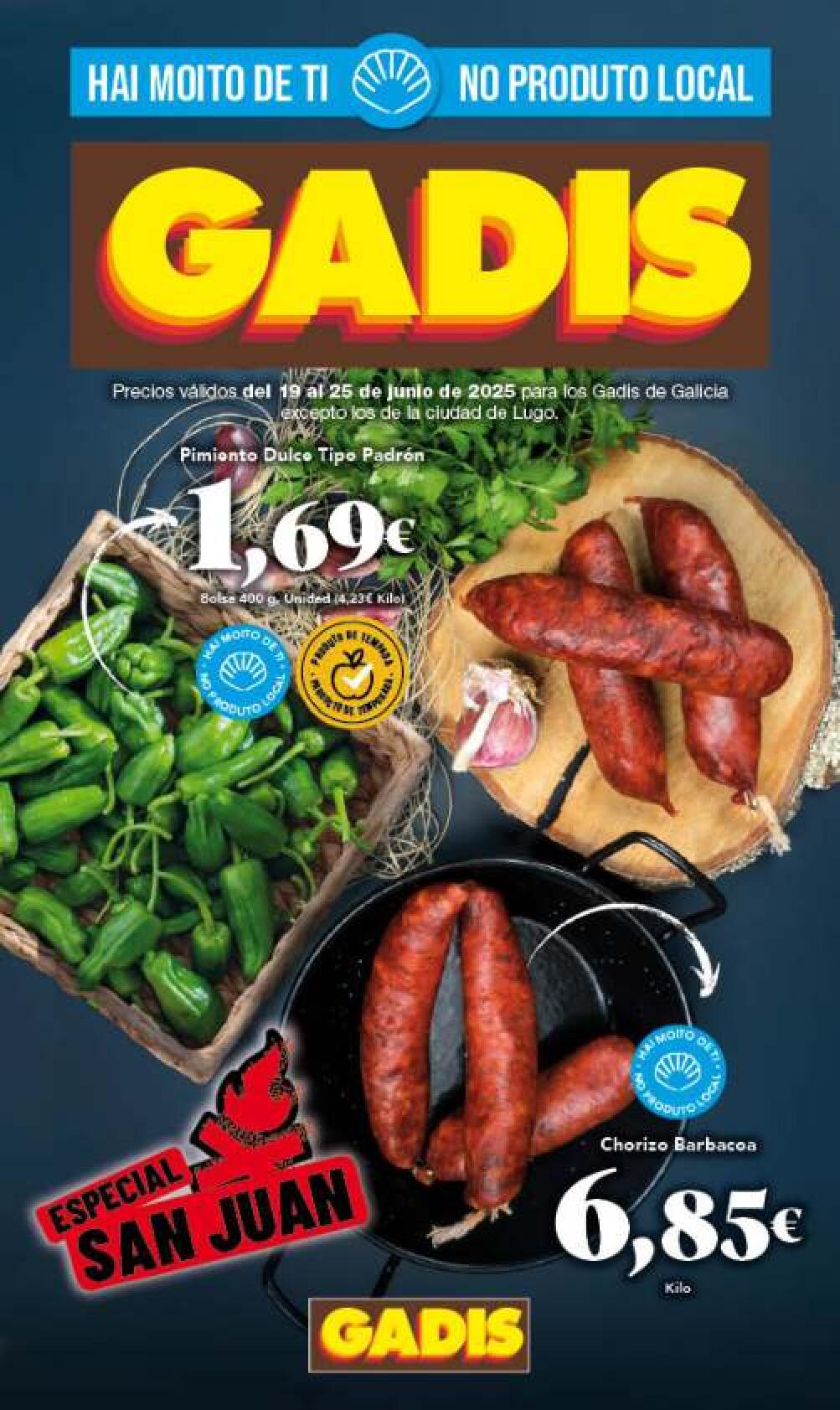 Ofertas semanales Gadis. Página 01
