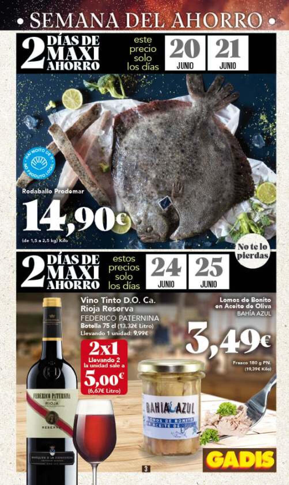Ofertas semanales Gadis. Página 03