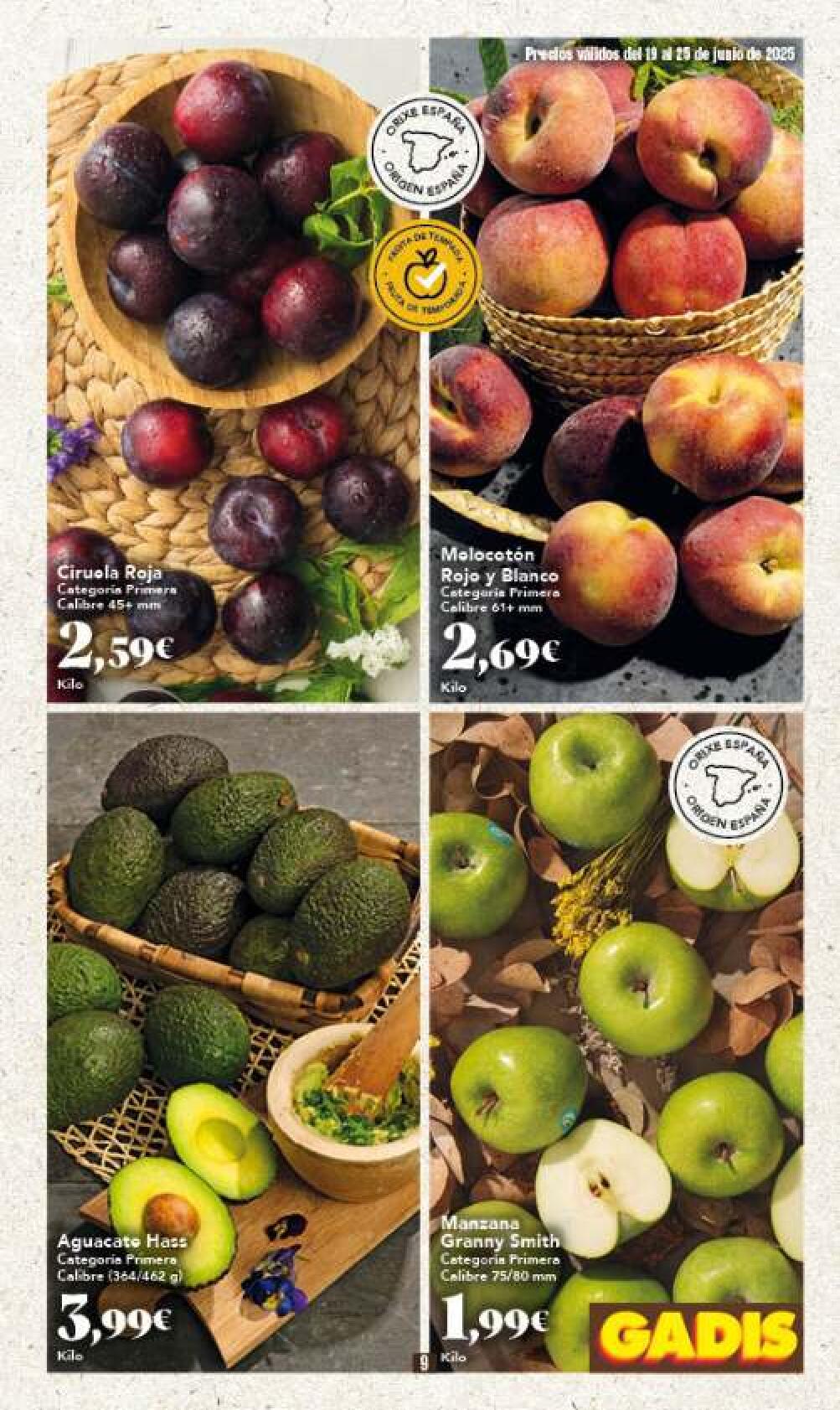 Ofertas semanales Gadis. Página 09