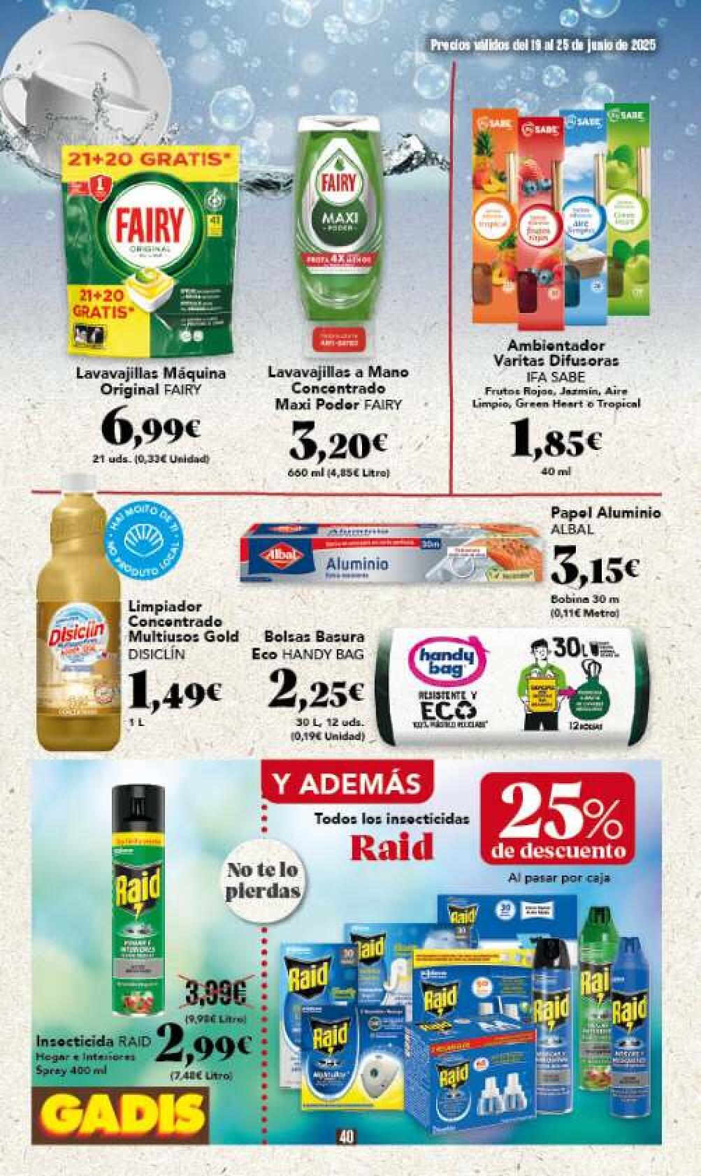 Ofertas semanales Gadis. Página 40