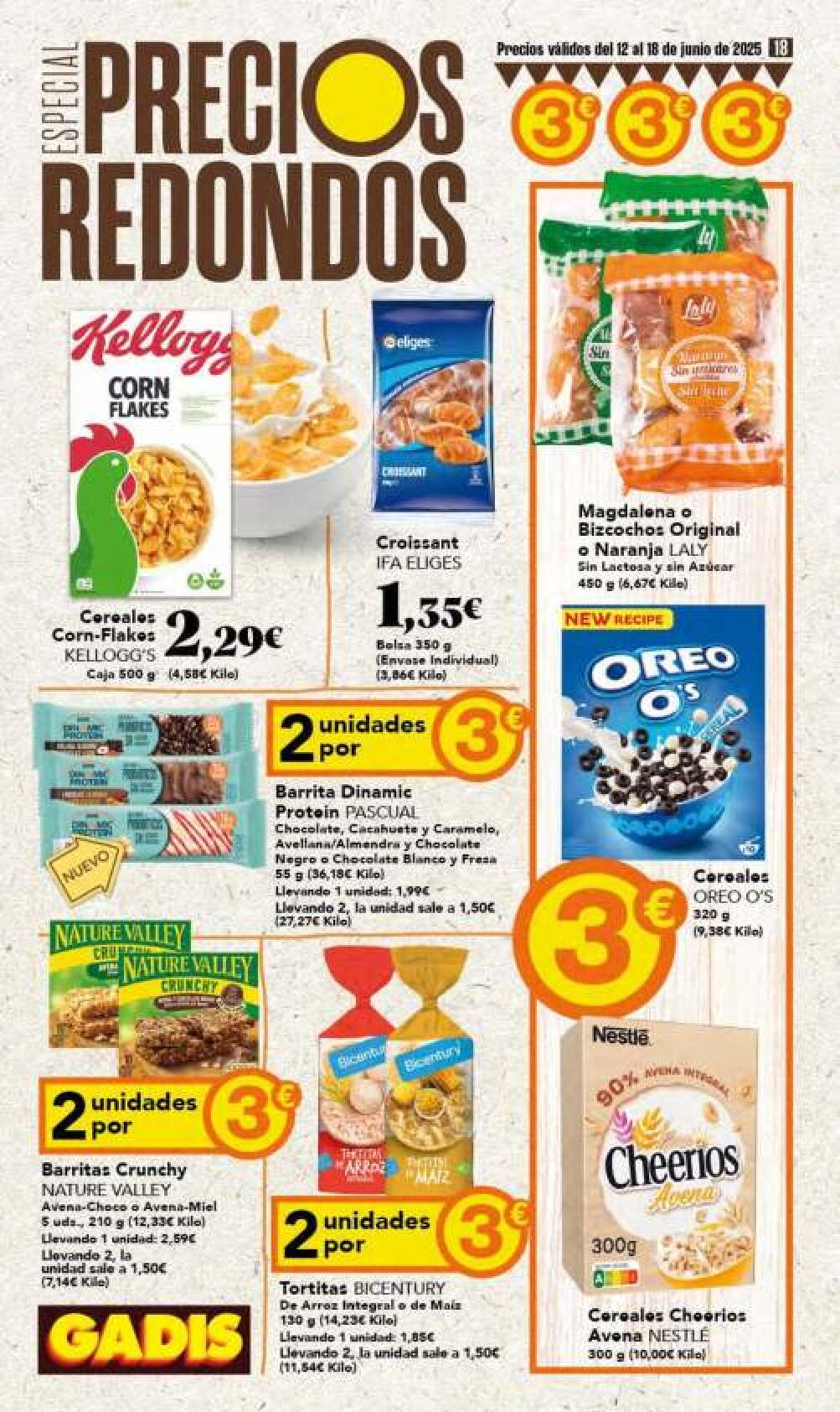 Precios redondos Gadis. Página 18