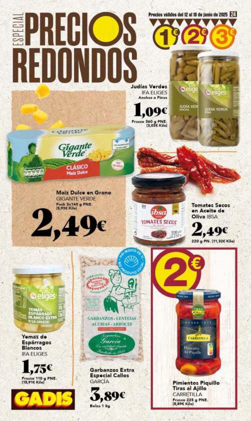 Precios redondos Gadis. Página 24