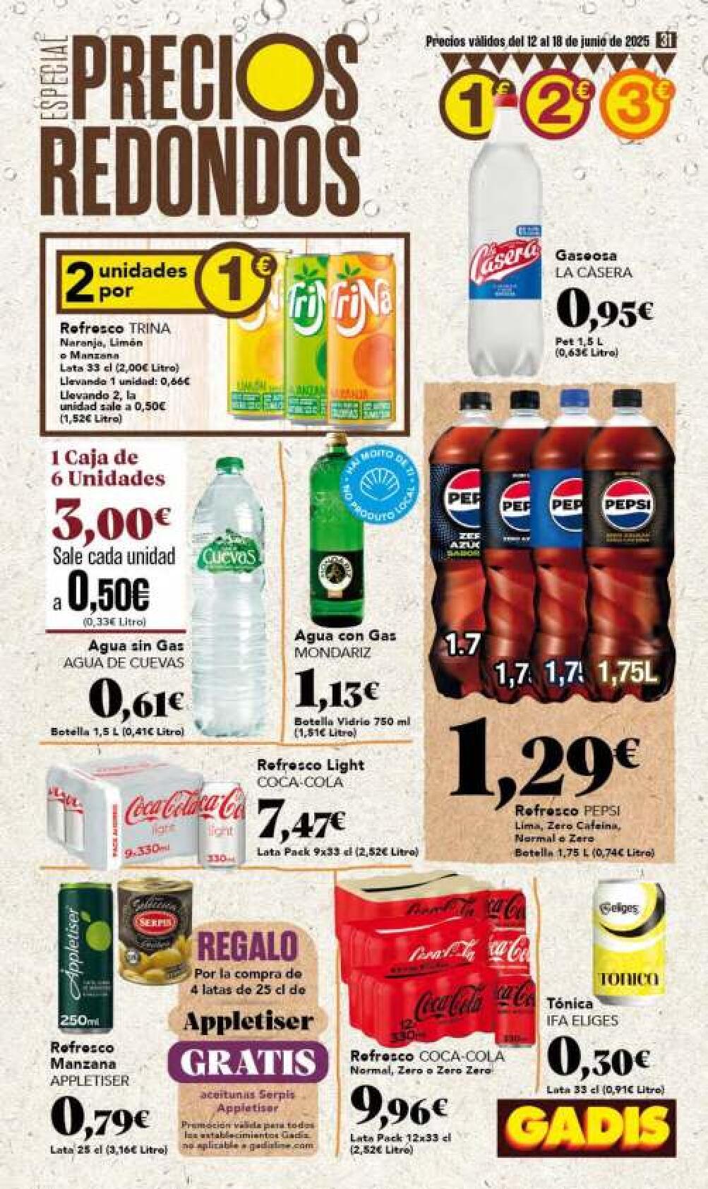 Precios redondos Gadis. Página 31