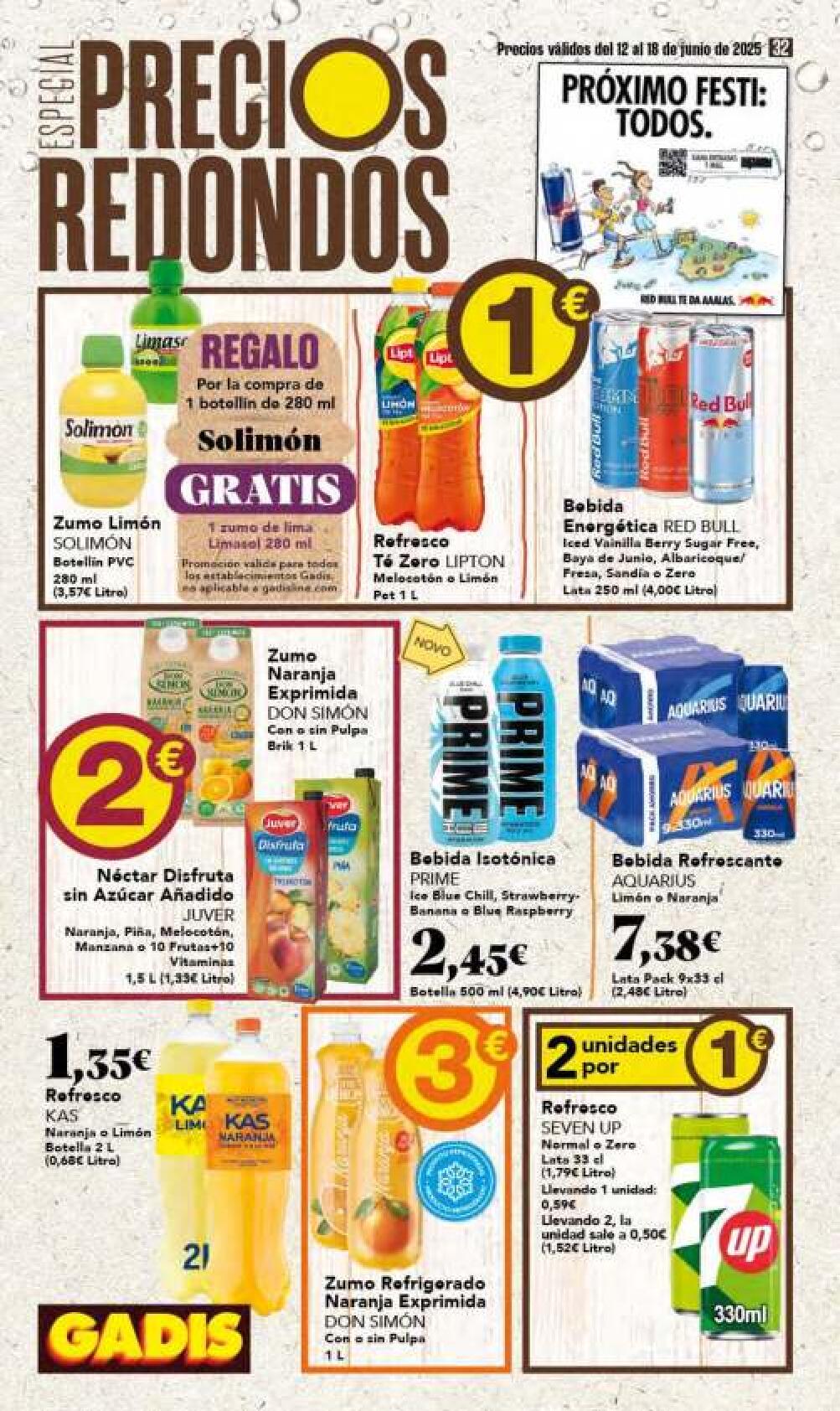 Precios redondos Gadis. Página 32