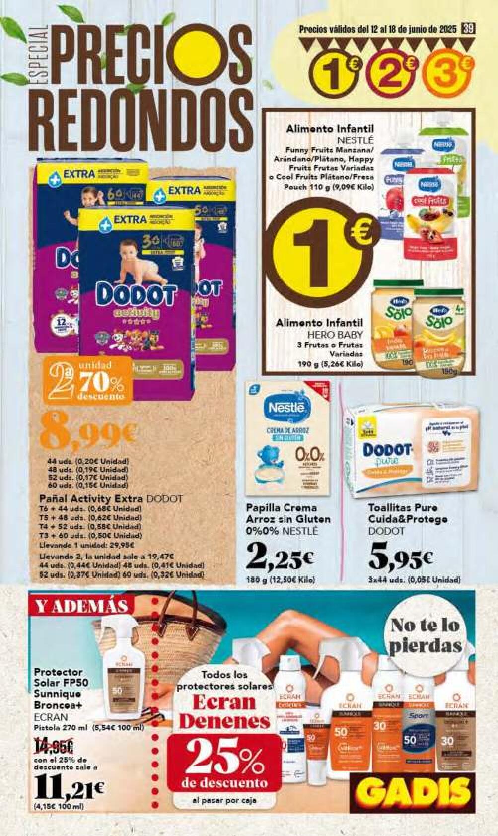Precios redondos Gadis. Página 39