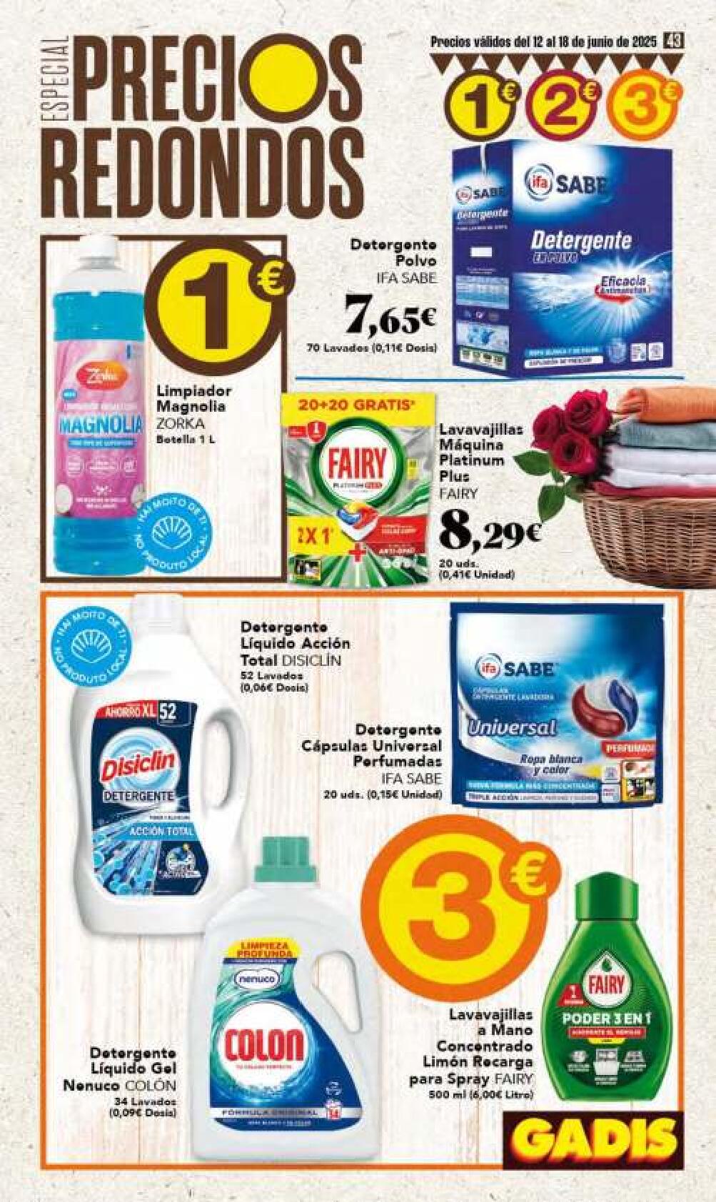 Precios redondos Gadis. Página 43