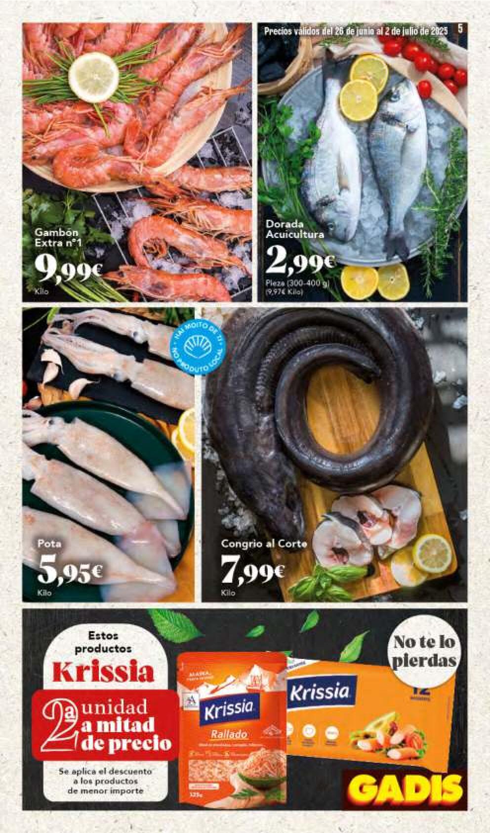 Segunda unidad a mitad de precio Gadis. Página 05