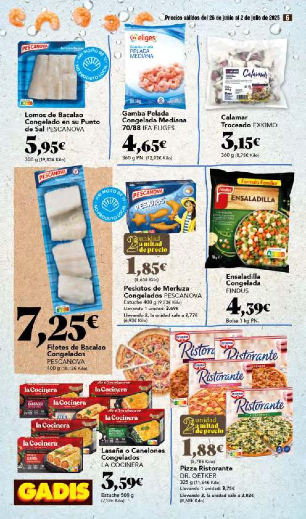Segunda unidad a mitad de precio Gadis. Página 06