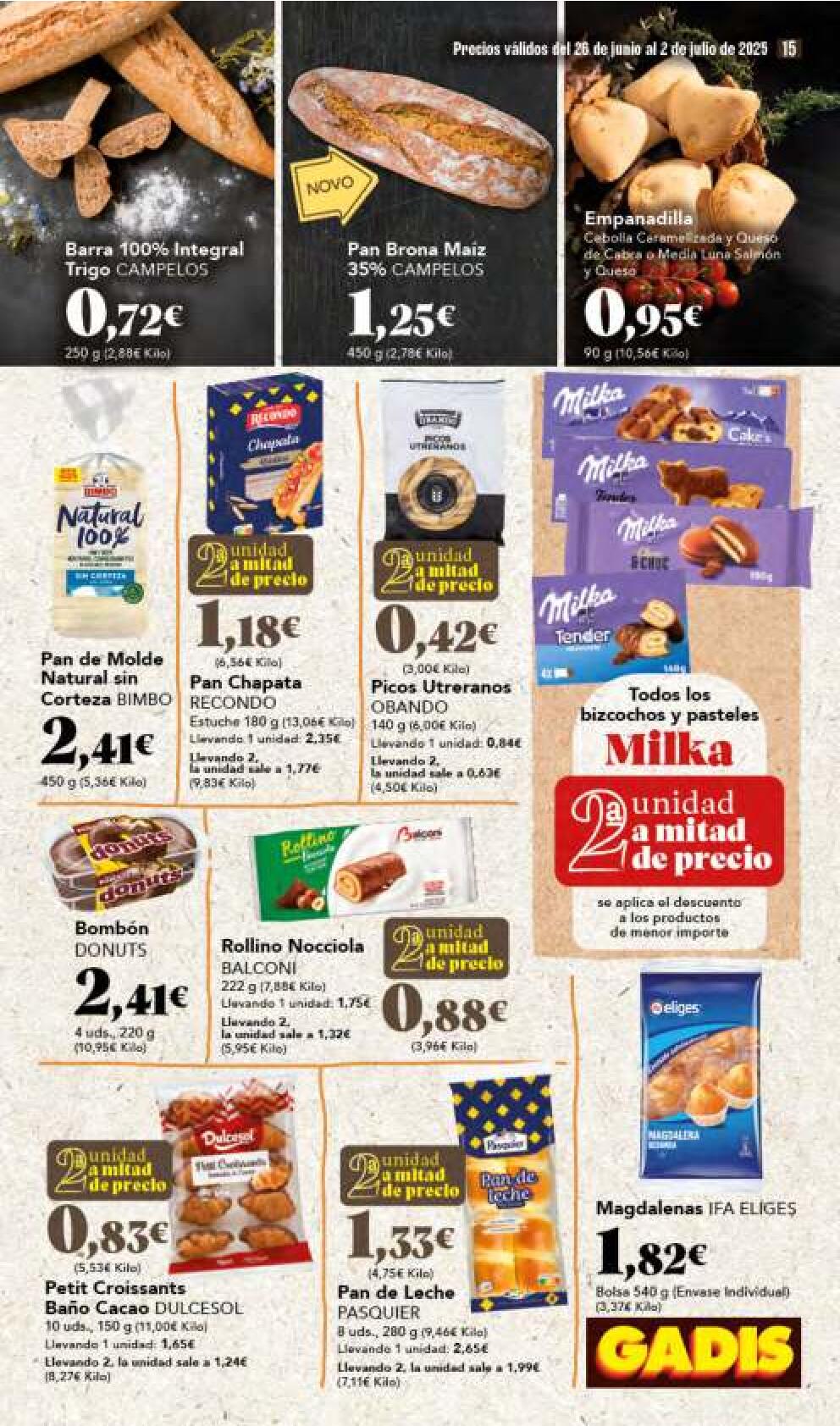 Segunda unidad a mitad de precio Gadis. Página 15
