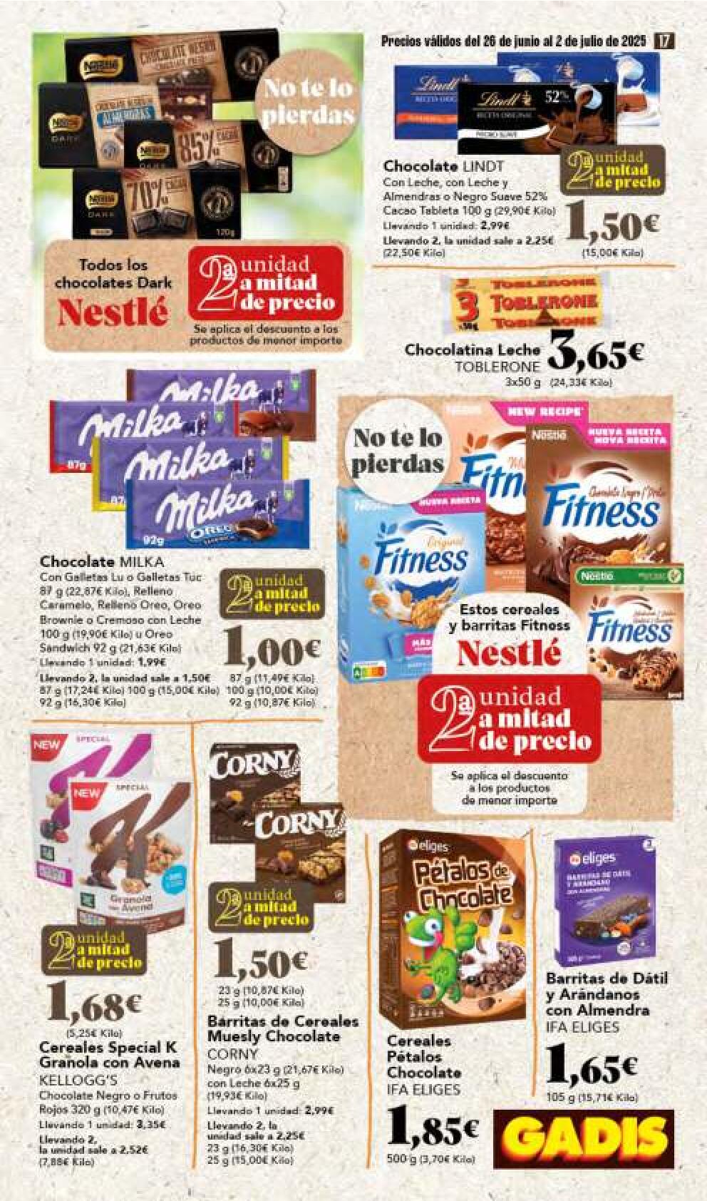 Segunda unidad a mitad de precio Gadis. Página 17