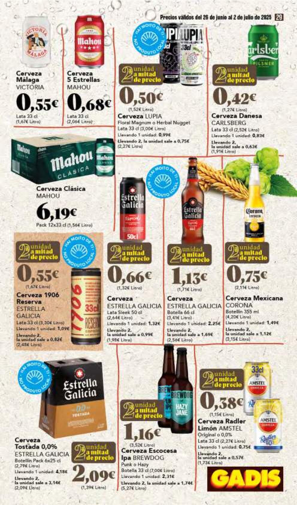 Segunda unidad a mitad de precio Gadis. Página 29