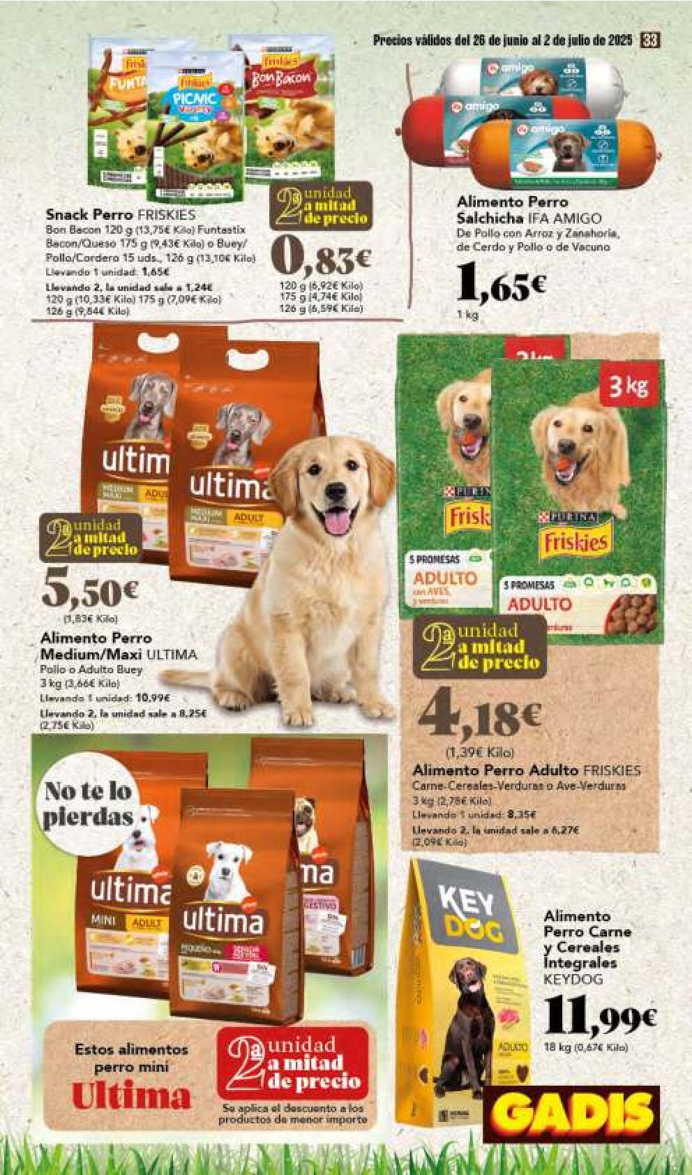 Segunda unidad a mitad de precio Gadis. Página 33
