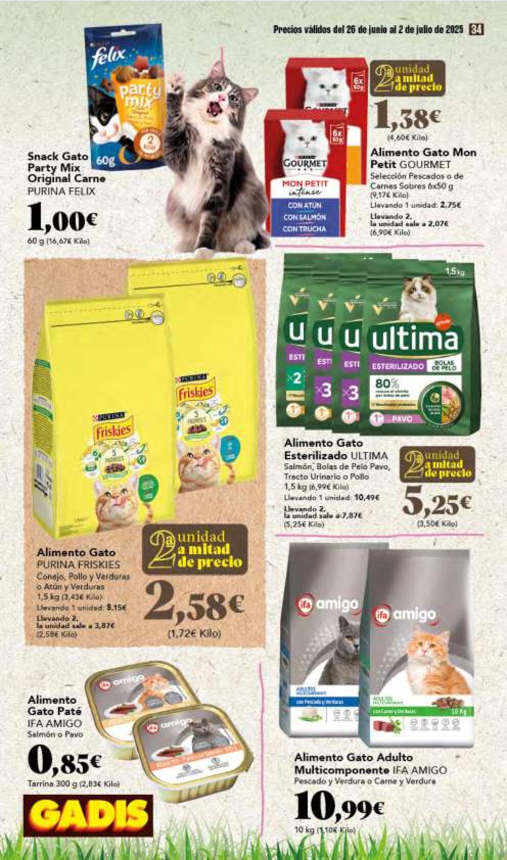 Segunda unidad a mitad de precio Gadis. Página 34