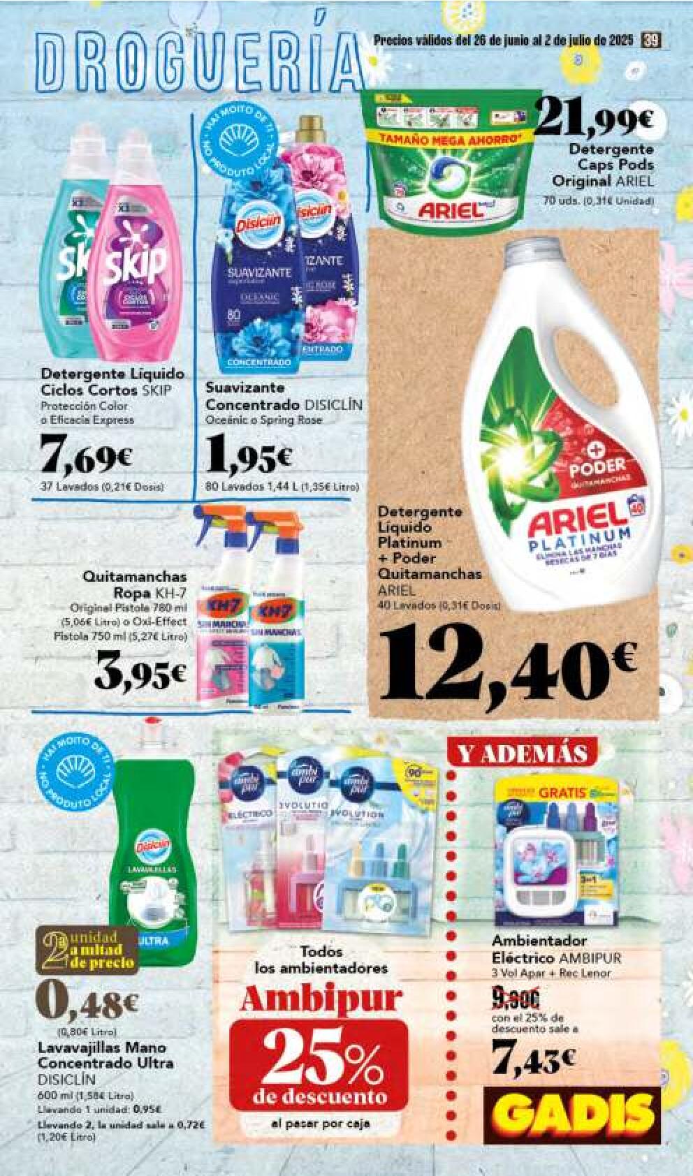 Segunda unidad a mitad de precio Gadis. Página 39