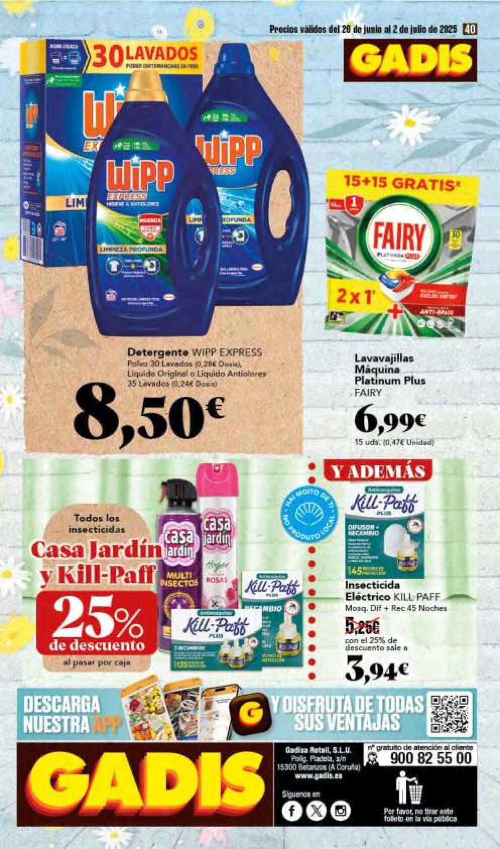 Segunda unidad a mitad de precio Gadis. Página 40