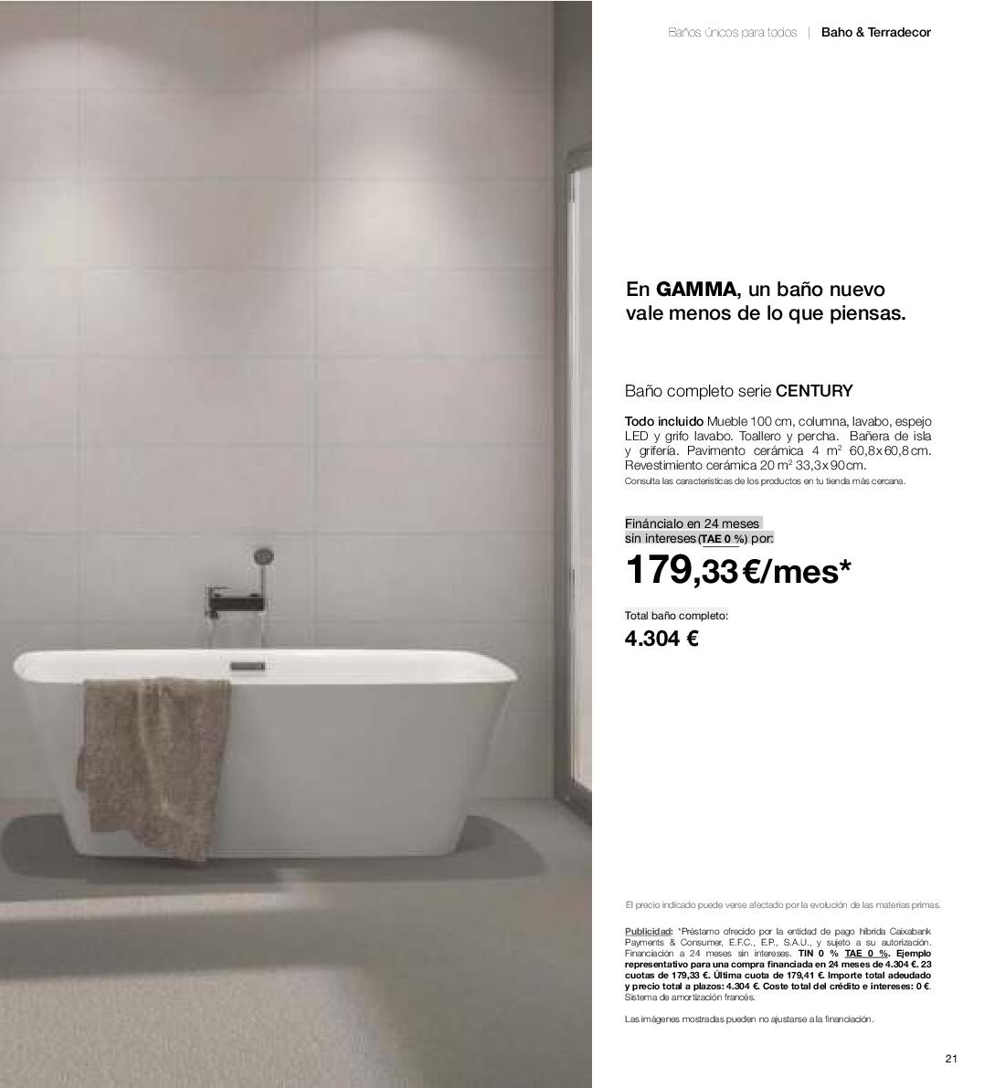 Baños que inspiran Gamma. Página 21