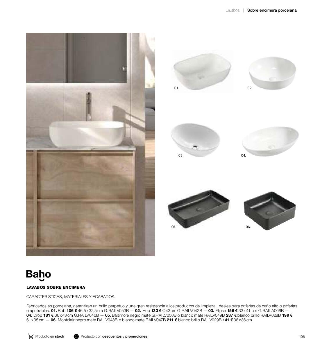 Catálogo de baños 2025 Gamma. Página 105