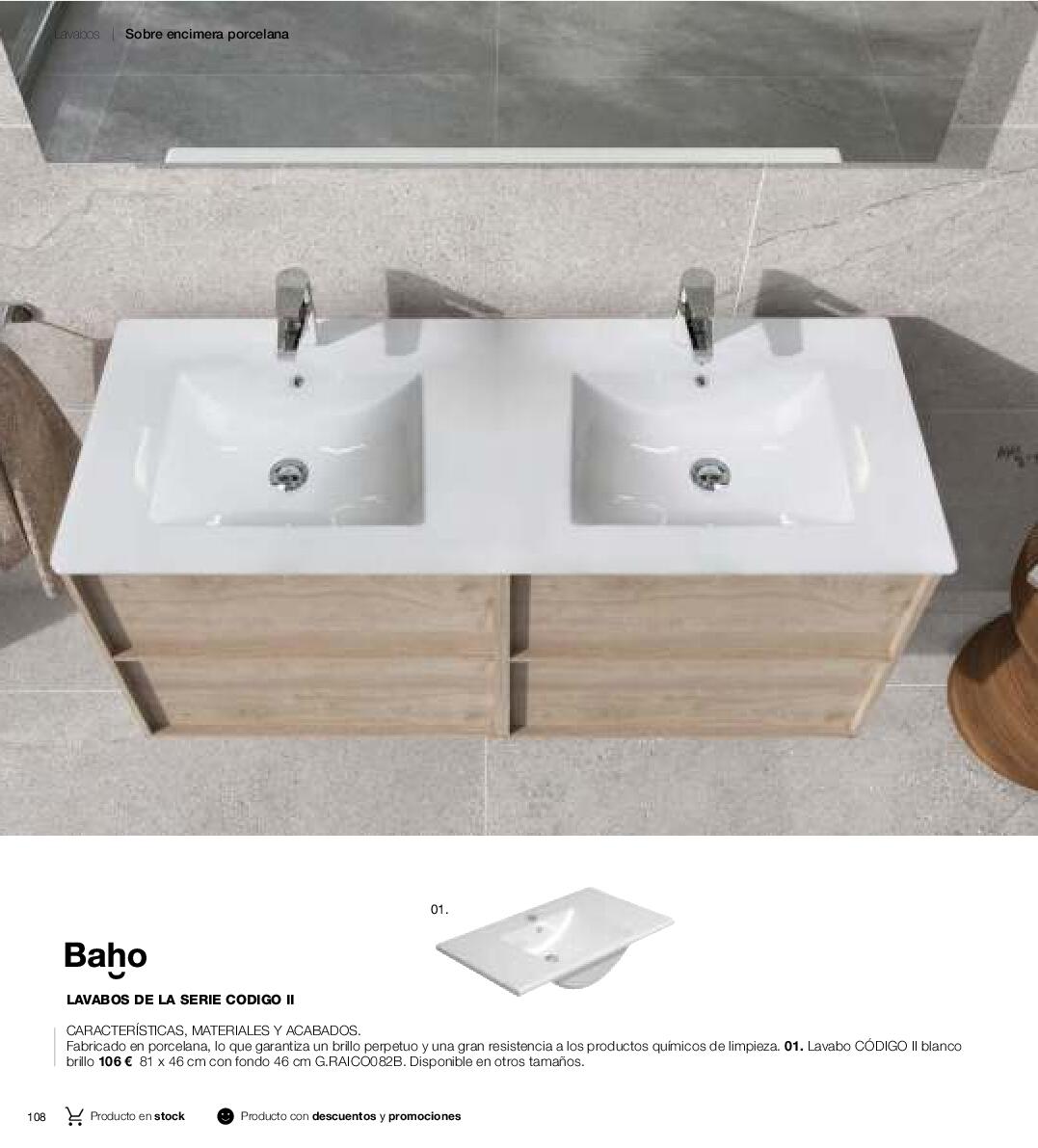 Catálogo de baños 2025 Gamma. Página 108