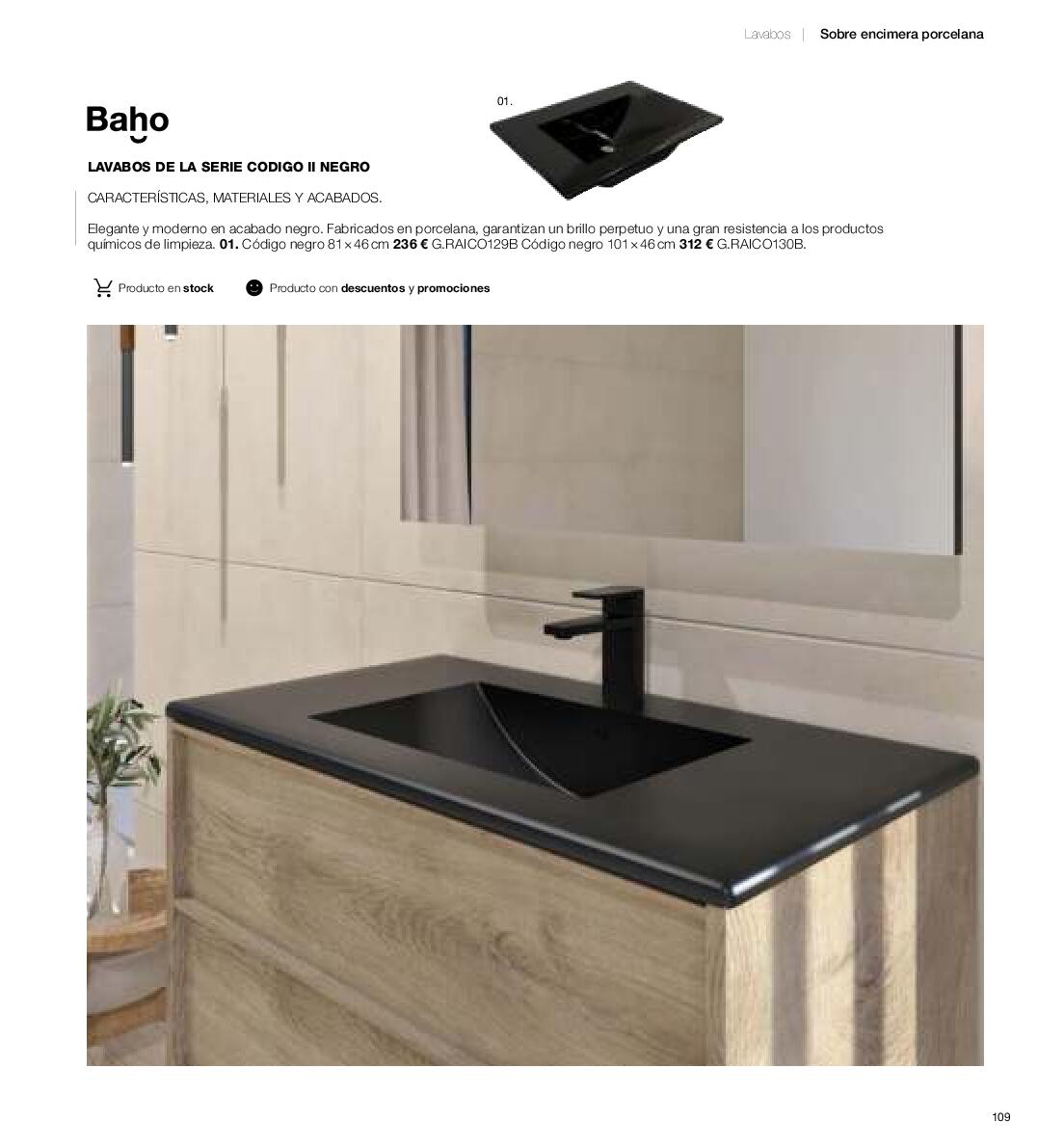 Catálogo de baños 2025 Gamma. Página 109