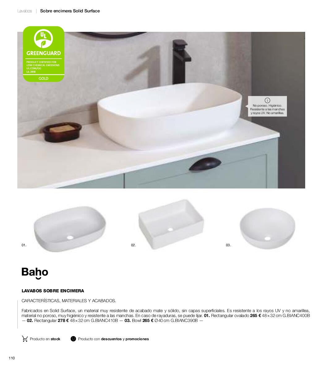 Catálogo de baños 2025 Gamma. Página 110