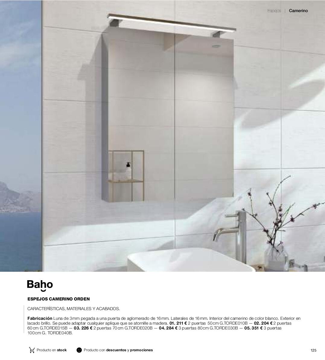 Catálogo de baños 2025 Gamma. Página 125