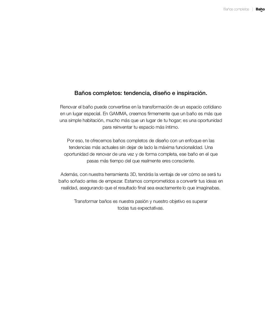 Catálogo de baños 2025 Gamma. Página 13