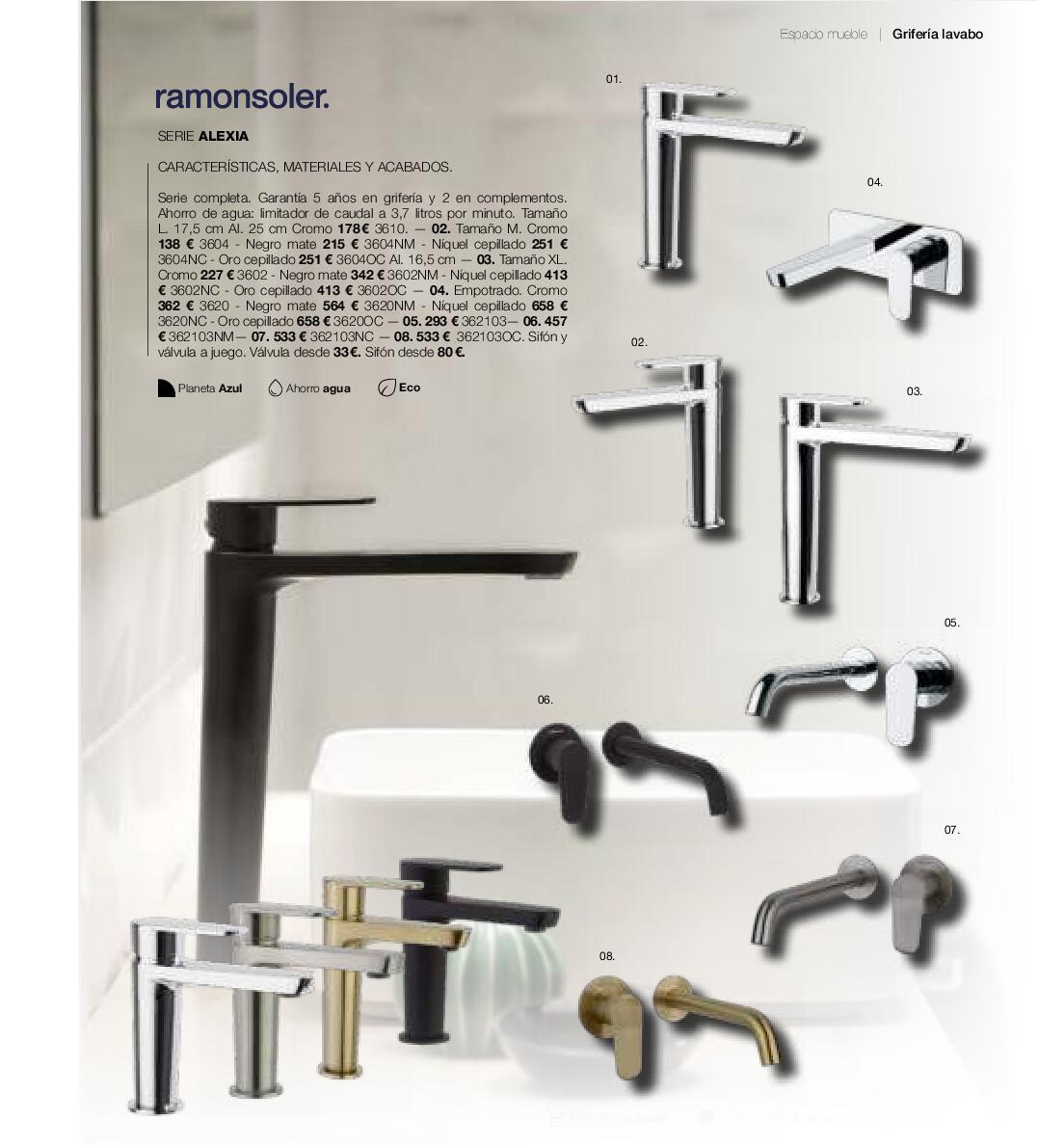 Catálogo de baños 2025 Gamma. Página 137
