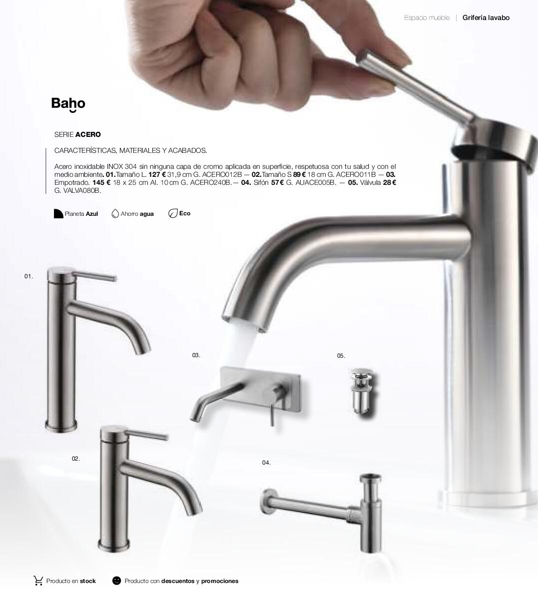Catálogo de baños 2025 Gamma. Página 139