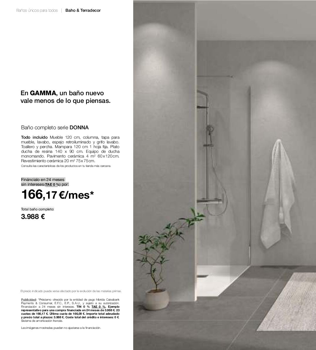 Catálogo de baños 2025 Gamma. Página 14