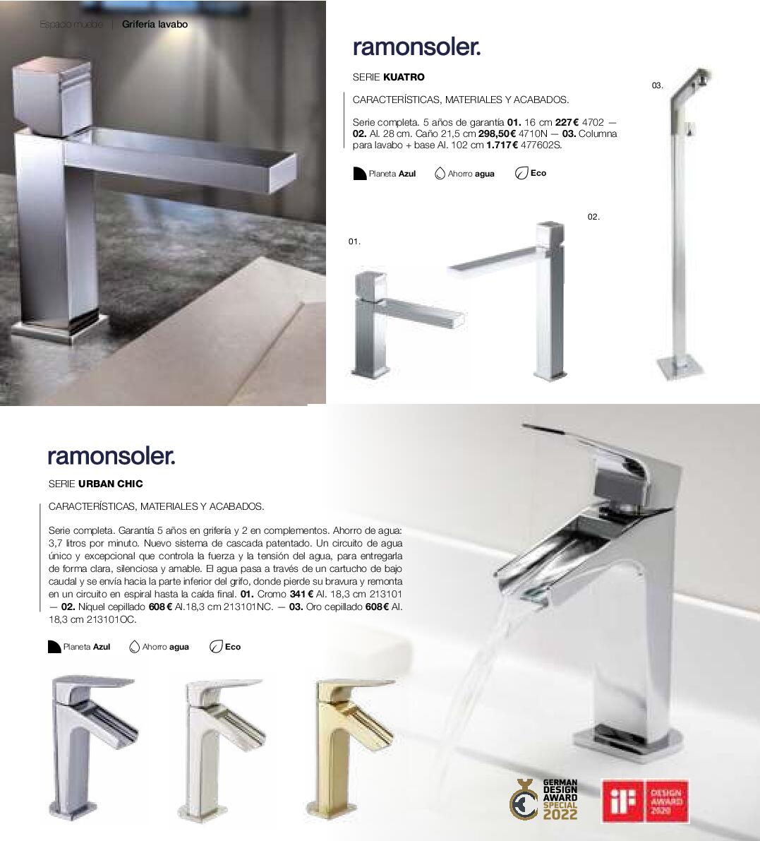 Catálogo de baños 2025 Gamma. Página 142