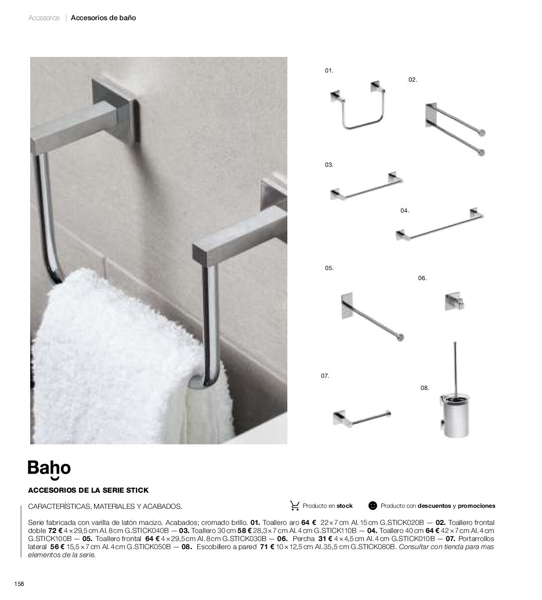 Catálogo de baños 2025 Gamma. Página 158