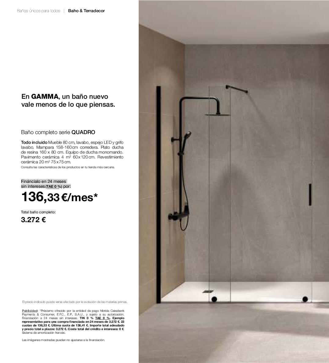 Catálogo de baños 2025 Gamma. Página 16