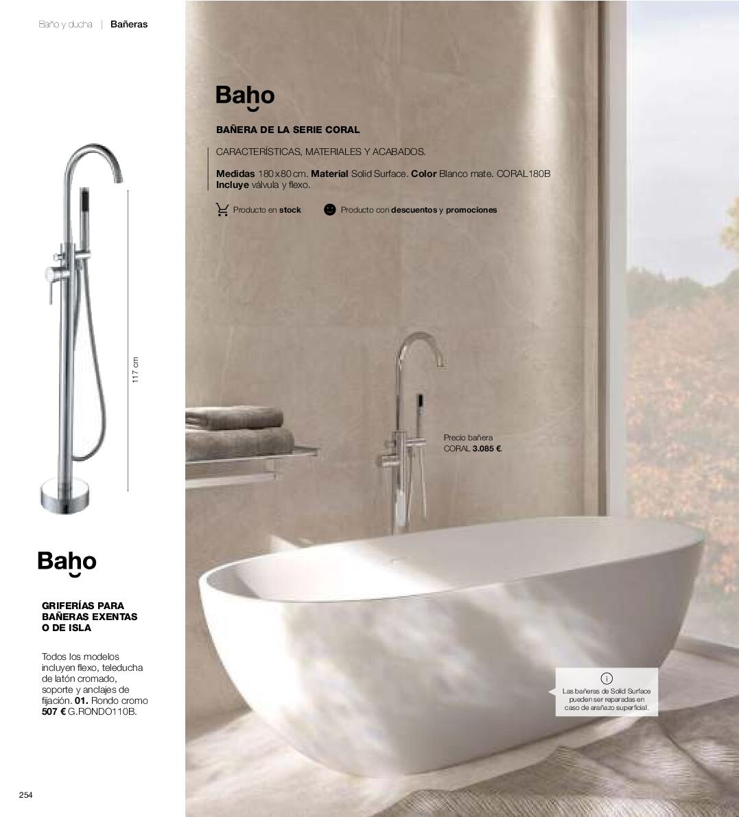 Catálogo de baños 2025 Gamma. Página 254