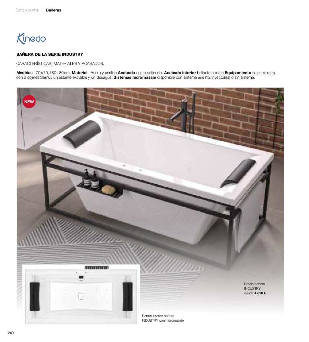 Catálogo de baños 2025 Gamma. Página 260