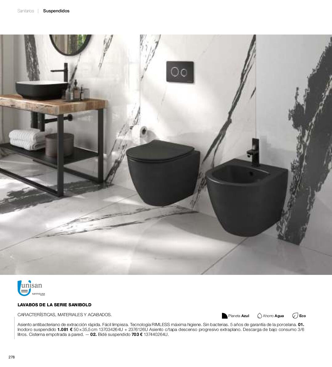 Catálogo de baños 2025 Gamma. Página 278