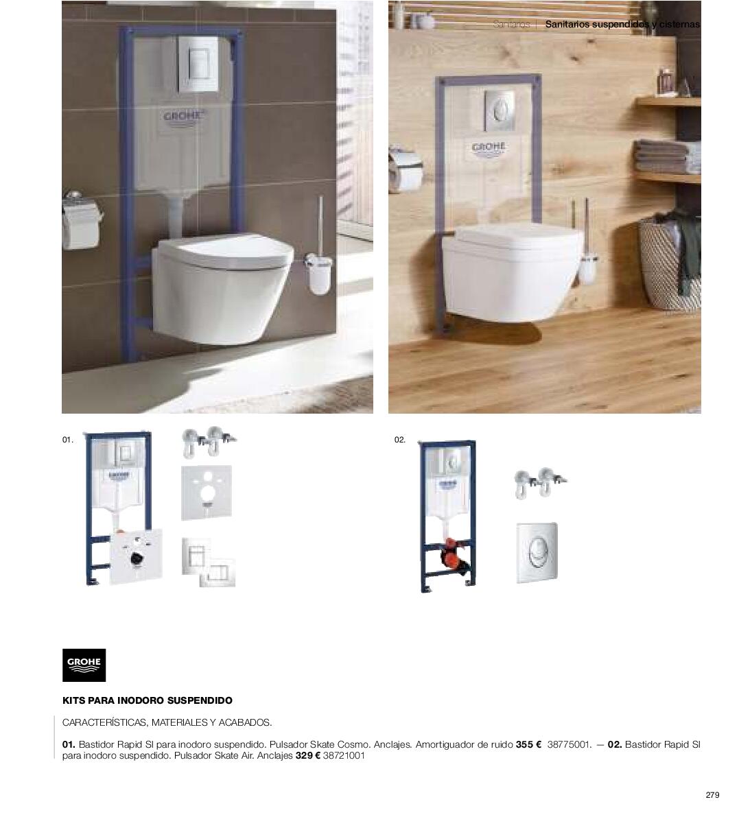 Catálogo de baños 2025 Gamma. Página 279