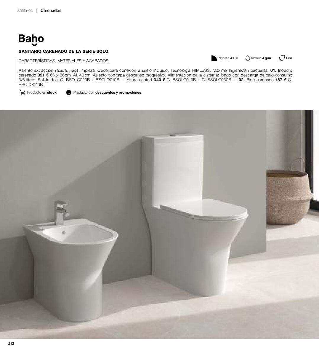 Catálogo de baños 2025 Gamma. Página 282