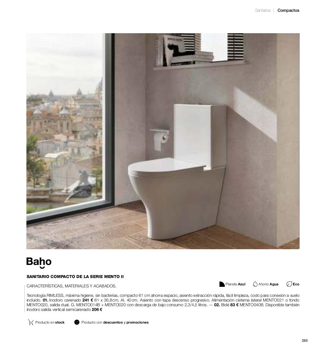 Catálogo de baños 2025 Gamma. Página 289