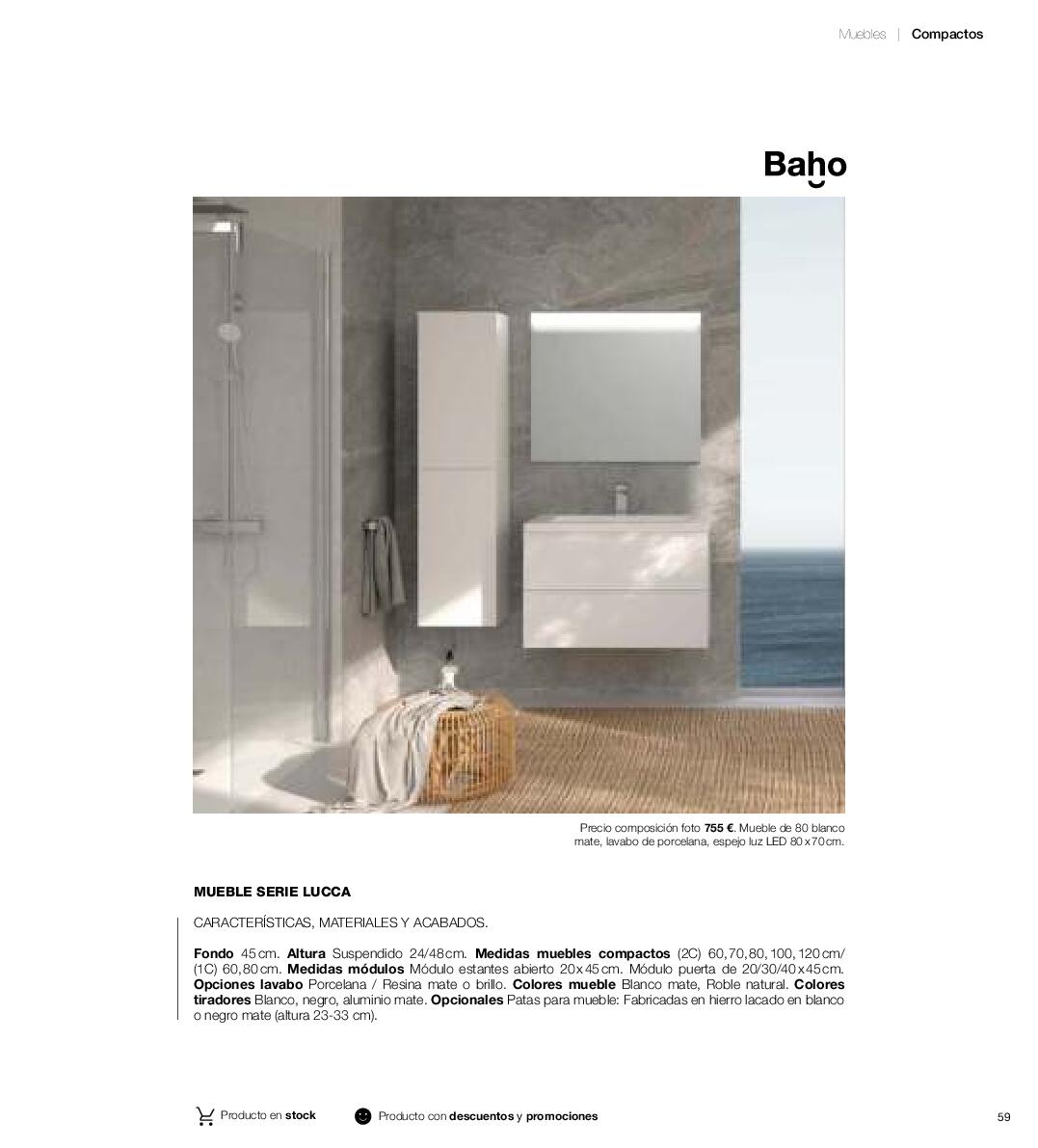 Catálogo de baños 2025 Gamma. Página 59