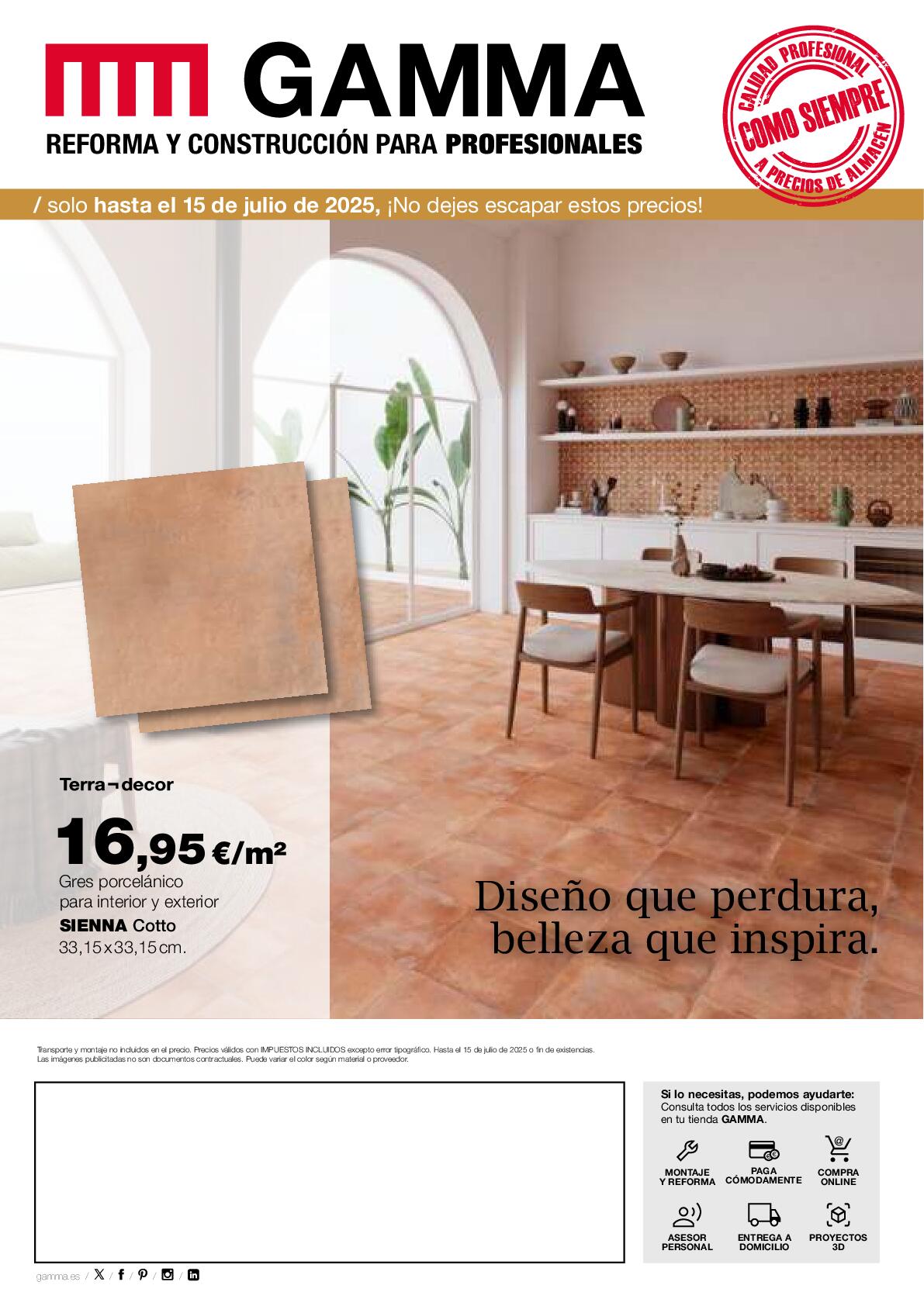 Transforma tu hogar, transforma tu día Gamma. Página 16