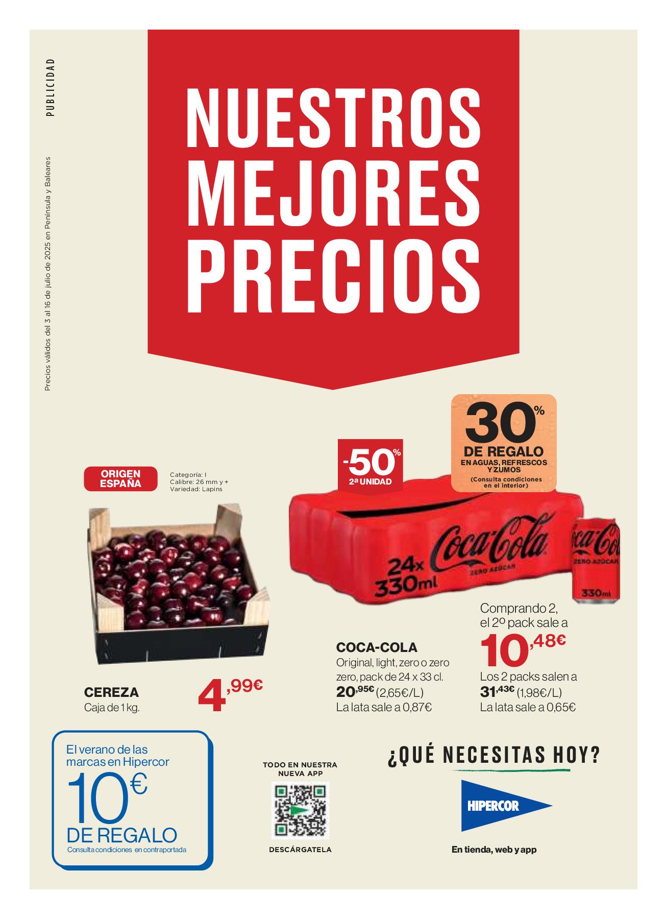 Nuestros mejores precios Hipercor. Página 01