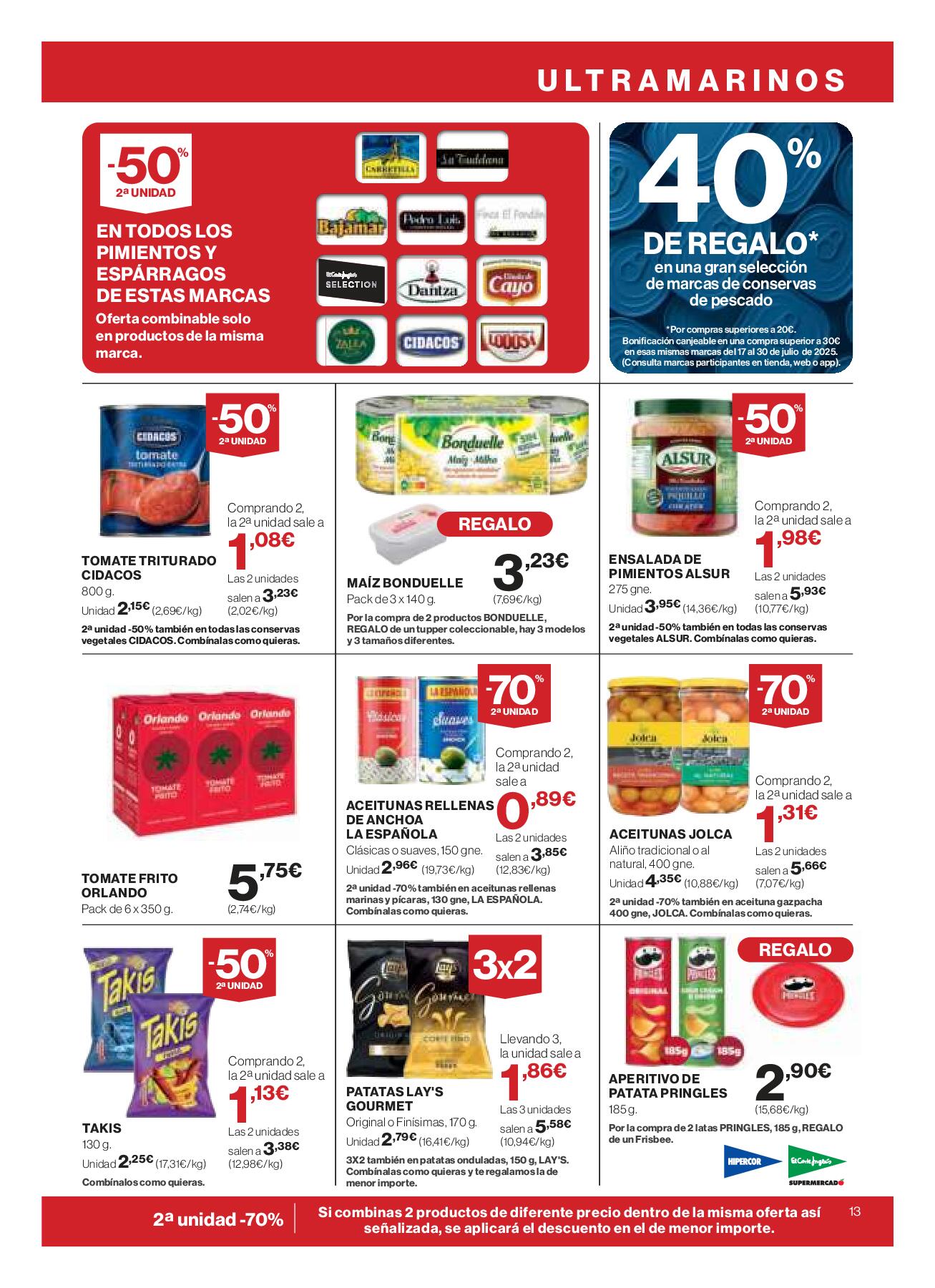 Nuestros mejores precios Hipercor. Página 13
